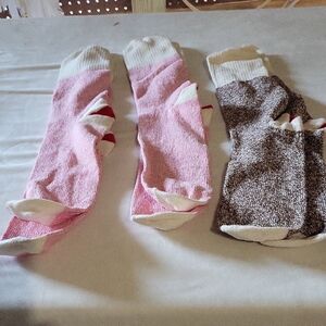 Socks For Making Sock Monkeys. 3 Pair 311